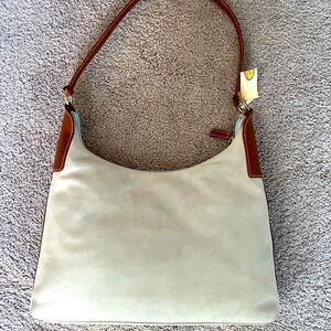 NWT Talbots Suede Shoulder Bag